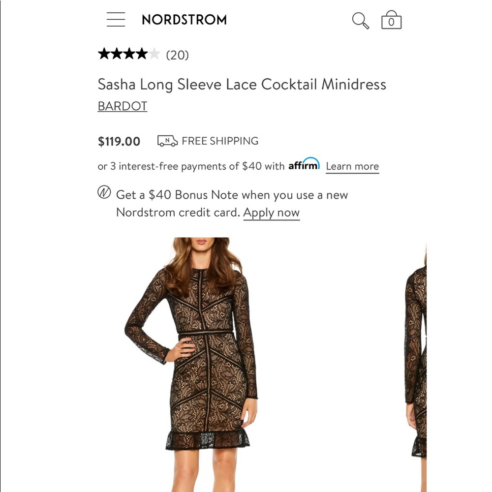 Bardot Cocktail Dress